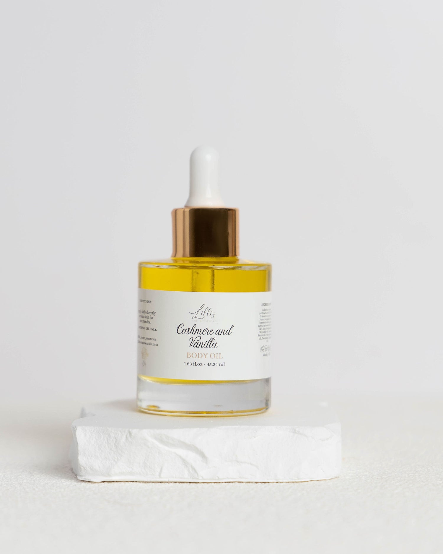 Cashmere and Vanilla Body Oil